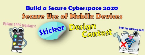 Build a Secure Cyberspace 2020 – Sticker Design Contest