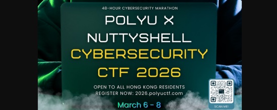 香港理工大学 x NuttyShell 网络安全夺旗赛 2026
