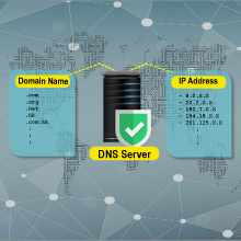 icon of security of DNS