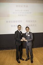 Mr. Wilson Wong, Hong Kong Productivity Council, presents souvenir to Mr. George Chou.