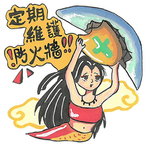 中學組亞軍作品 - 「小故事大道理 – 網絡安全」張采沂(獻主會聖母院書院)