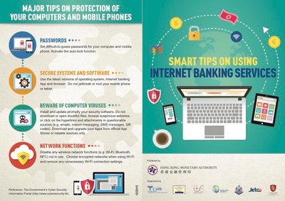 Hong Kong Monetary Authority - Smart Tips on Using Internet Banking Services