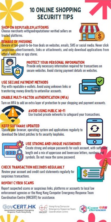 10 Online Shopping Security Tips