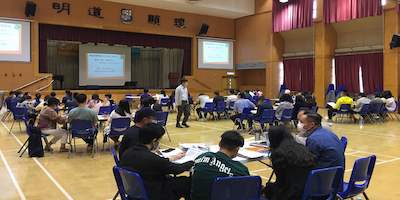 School visit on 22.4.2021 at the The Church Of Christ In China Kei To Secondary School