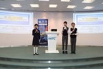 Pui Ching Primary School, Champion of Primary School Division of Cyber Security Competition 2016, delivers “Cyber Security and How to Prevent Youths from Committing Cyber Crime”.